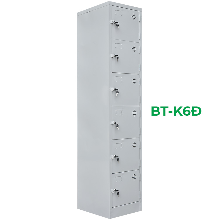 Tủ Loker 6 cánh đơn BT-K6Đ
