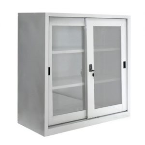 Tủ sắt hồ sơ văn phòng 2 cánh lùa thấp BT-K2KLN